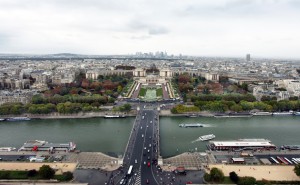 Париж - вид с Эйфелевой башни