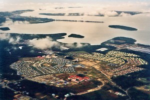 Бруней - вид с воздуха